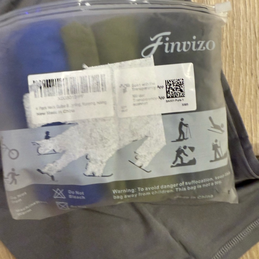 Men's Multi-Color Face Mask Set - Picture 3 of 3